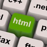 Html Key Shows Internet Programming And Design