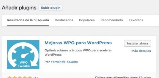 Mejora el rendimiento de WordPress con WPO Tweaks