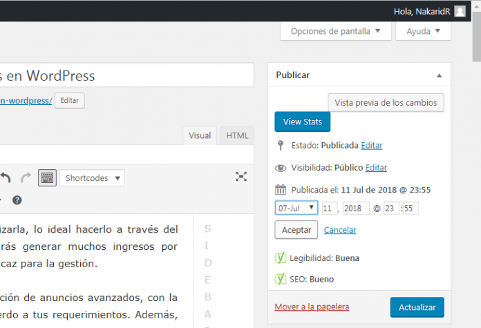 Aprende cómo reordenar las entradas en WordPress