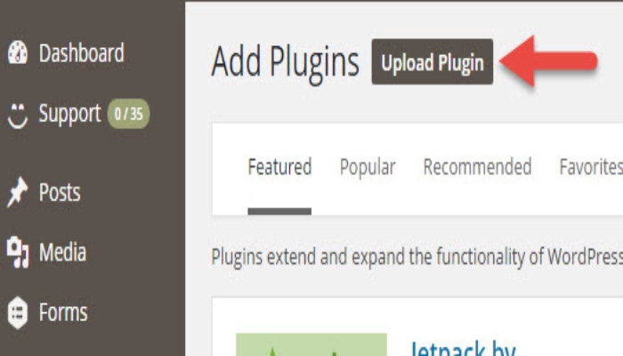 Actualizar temas y extensiones con Update Theme and Plugins from Zip File