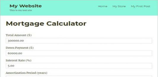 Aprende añadir calculadora de hipotecas en tu sitio