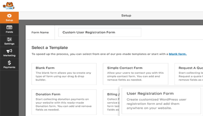 Pasos para elaborar una página de registro de eventos con WPForms