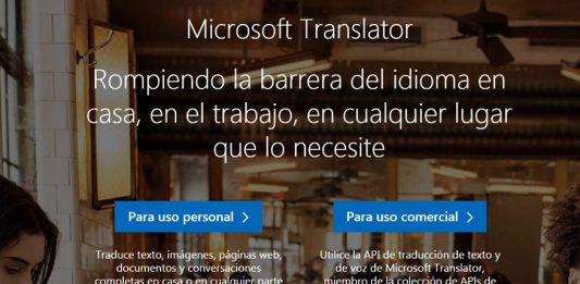 El servicio de traducciones de Microsoft
