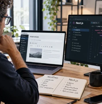 cómo elegir entre WordPress y Next.js según el tipo de proyecto web